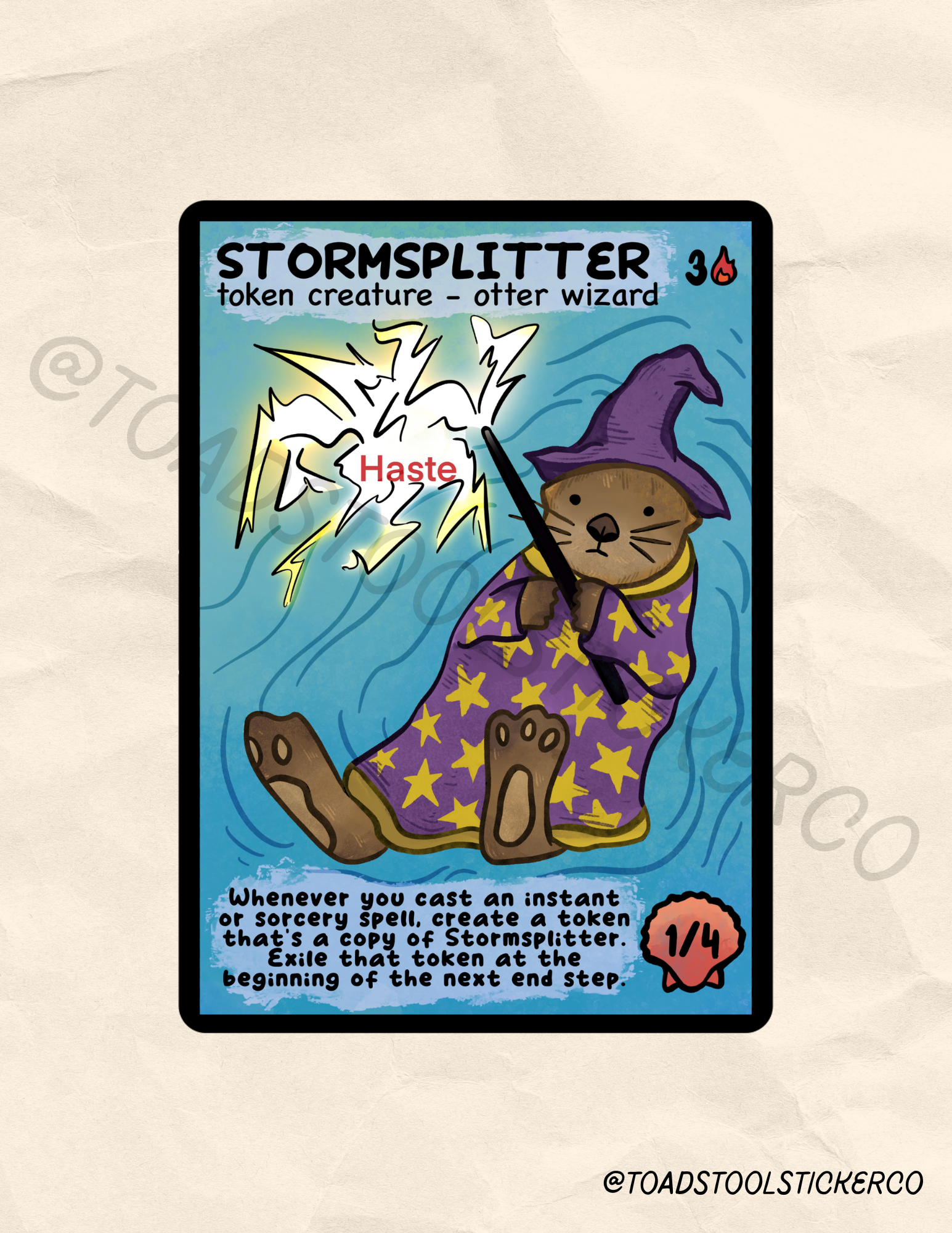 MTG Stormsplitter Token | Magic the Gathering Custom Token