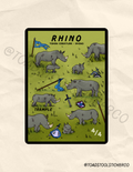 MTG Rhino Token | Magic the Gathering Custom Token